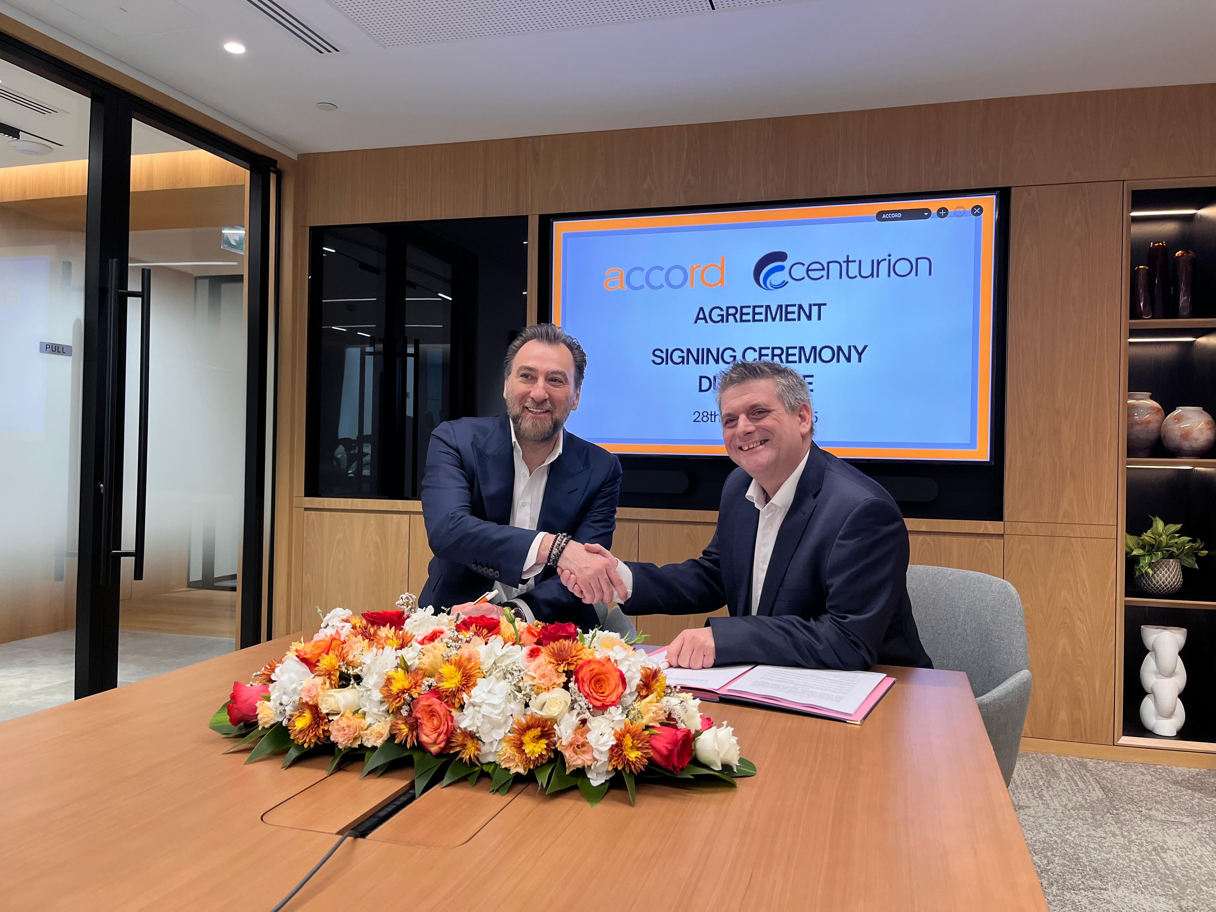 A Strong Step in Biotechnology: Centurion and Accord Join Forces for Advanced Therapeutic Solutions